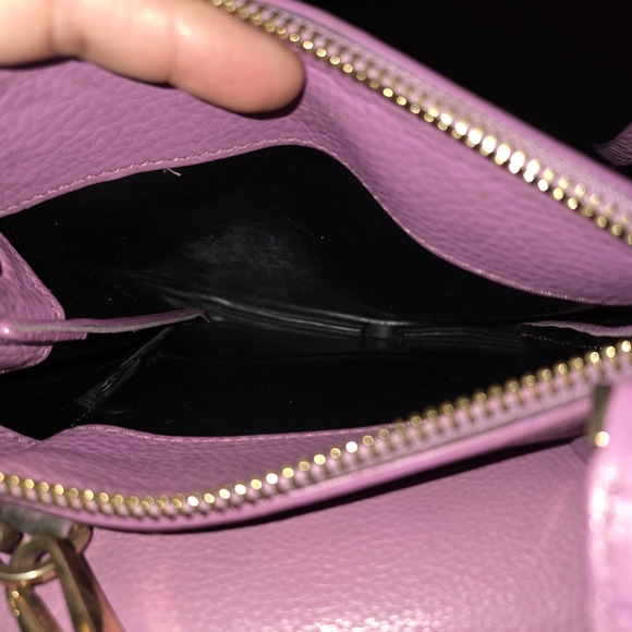 Pink Leather Handbag - Picture 7 of 9